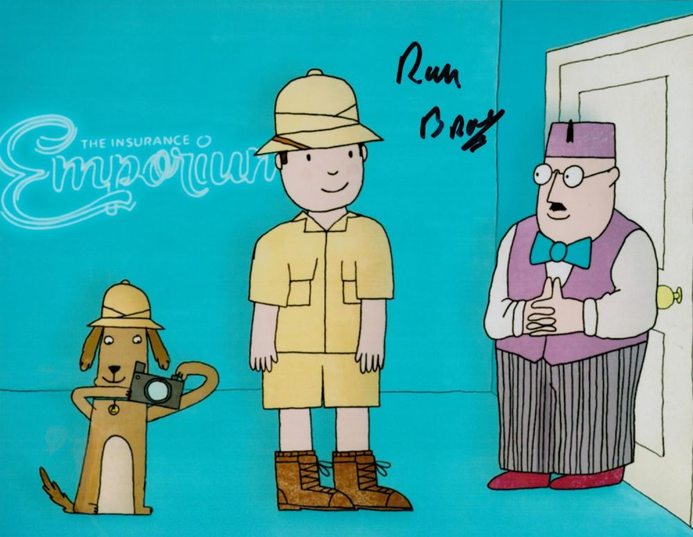 Lot 254: Ray Brooks Actor Signed Mr Benn 8x10 Photo....