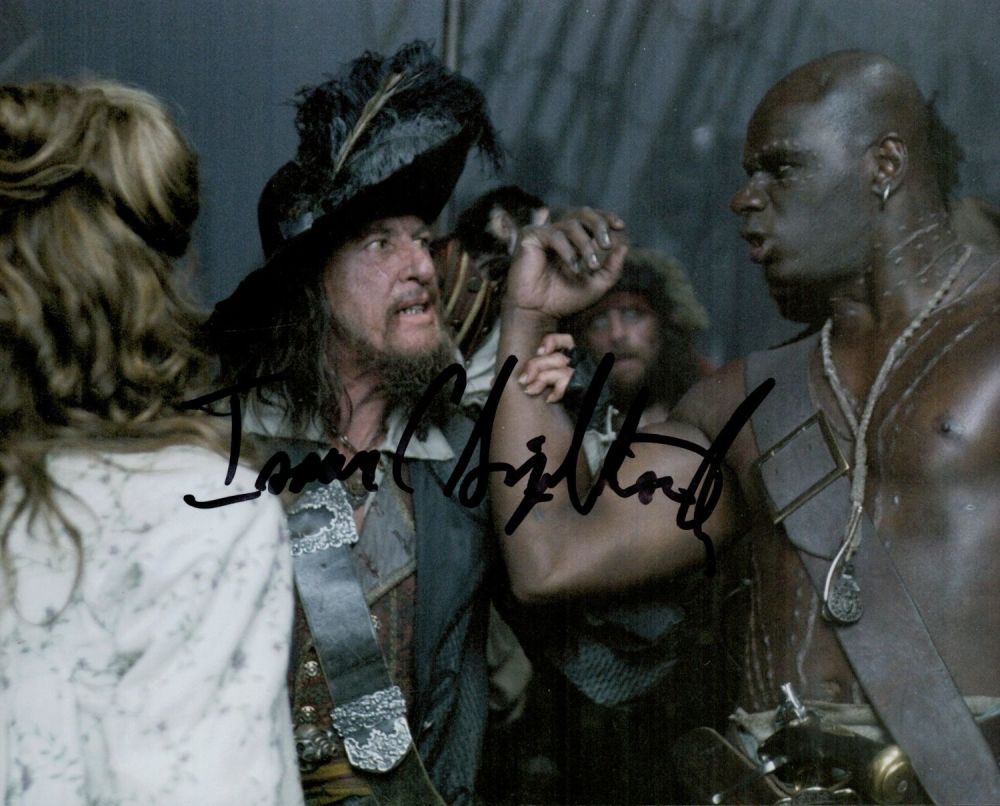 Lot 428: Isaac C Singleton signed 10x8 Pirates of the...