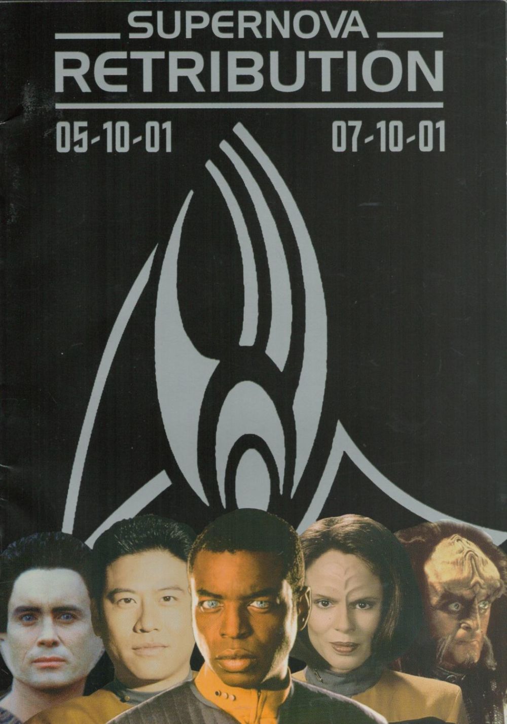 Lot 473: Star Trek Supernova Retribution 5/10/01 - 7/10/01 signed...