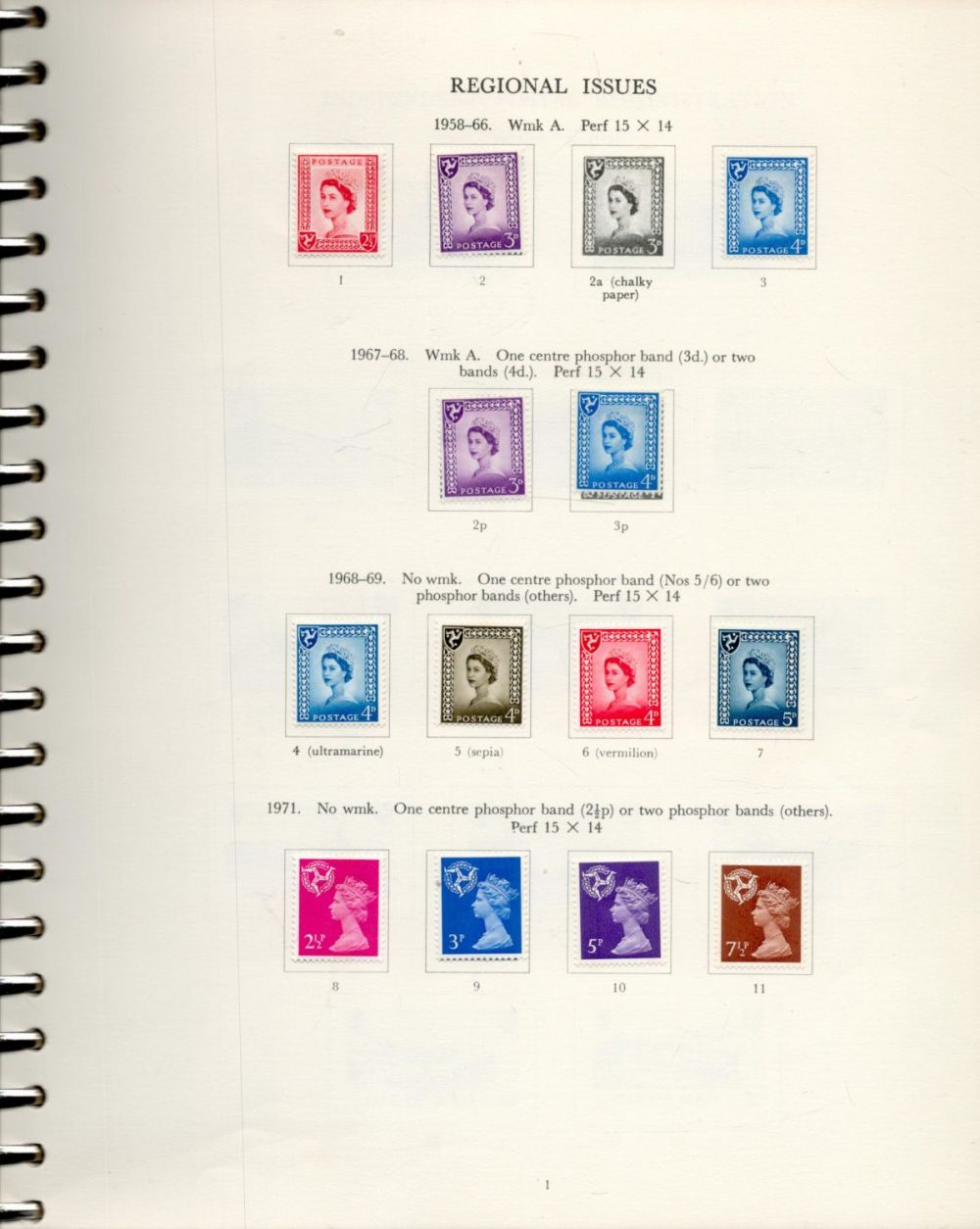 Lot 602: Isle of Man used Stamps in a Printed...