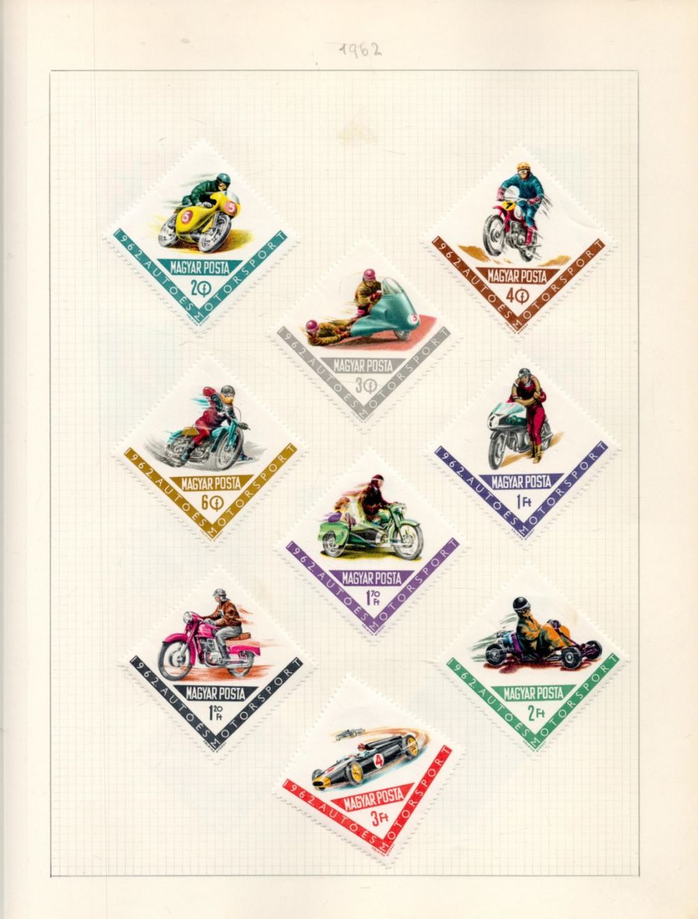 Lot 604: Hungary mint and used Stamps in a Briefmarken...