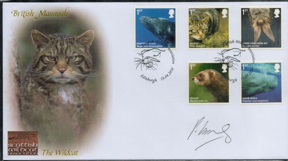 Lot 645: Peter Cairns signed FDC. 13th April 2010 The...