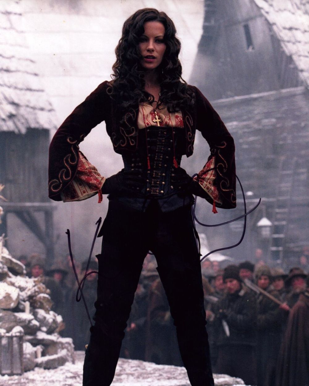Lot 54: Kate Beckinsale signed 10x8 colour photo. Kathrin Romany...