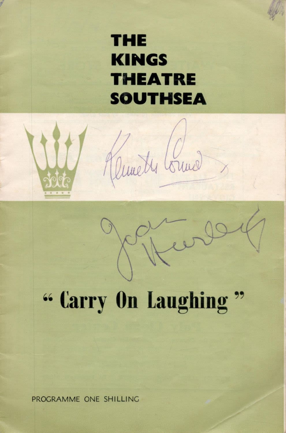 Lot 84: Kenneth Connor, Joan Hurley, Charles Hawtrey and Michael...