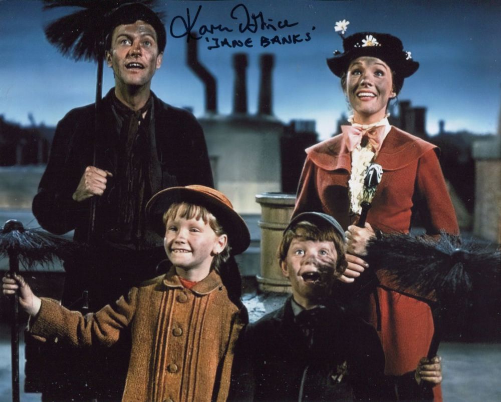 Lot 205: Mary Poppins, classic Walt Disney movie 8x10 photo...
