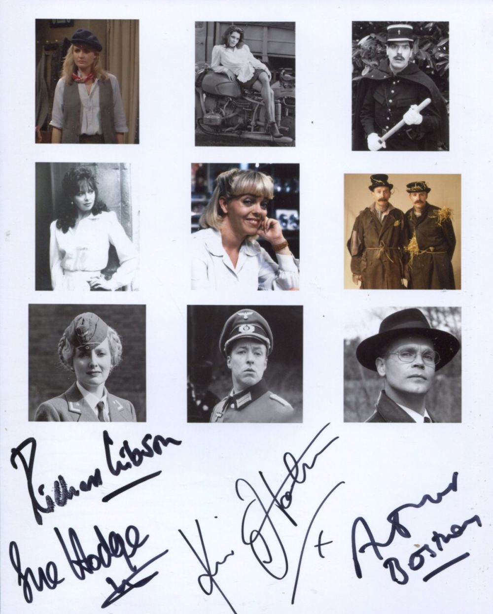 Lot 224: Allo Allo 8x10 hit BBC comedy series photo...