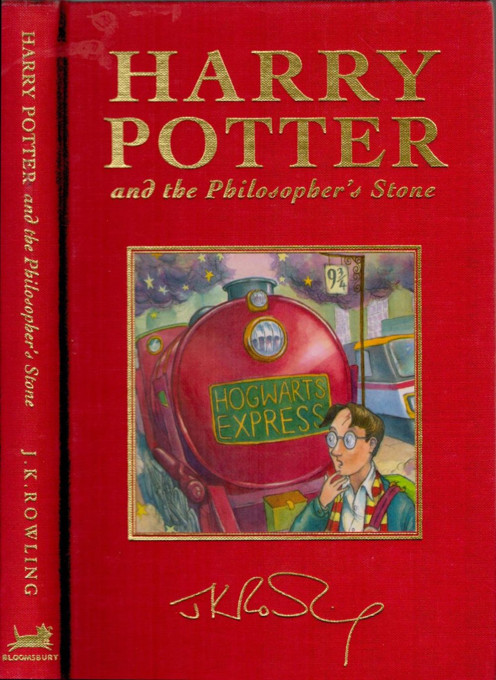 Lot 166: Harry Potter and the Philosopher's Stone Hardback Book....