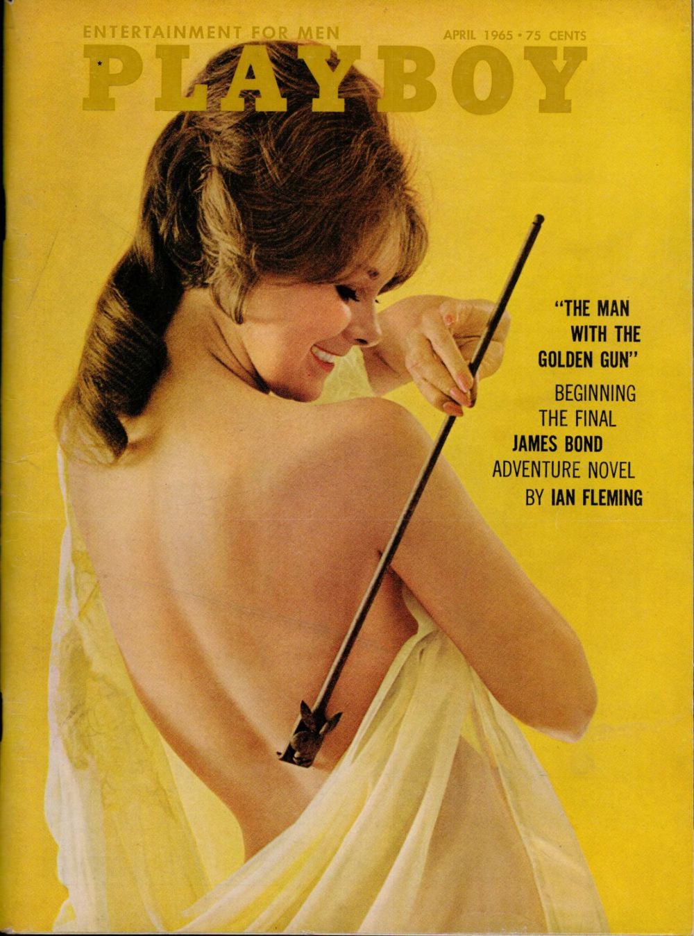 Lot 174: Vintage Playboy Magazine From April 1965. Costs 75...