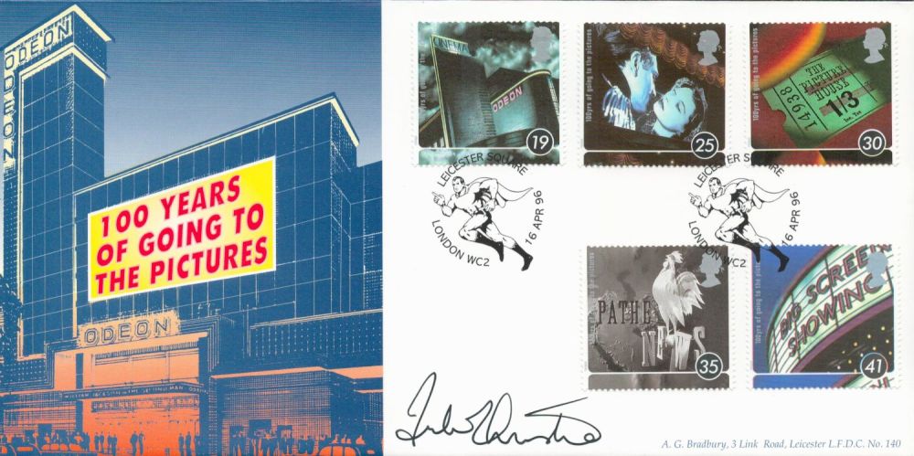 Lot 181: Julie Christie actress signed scarce A G Bradbury...