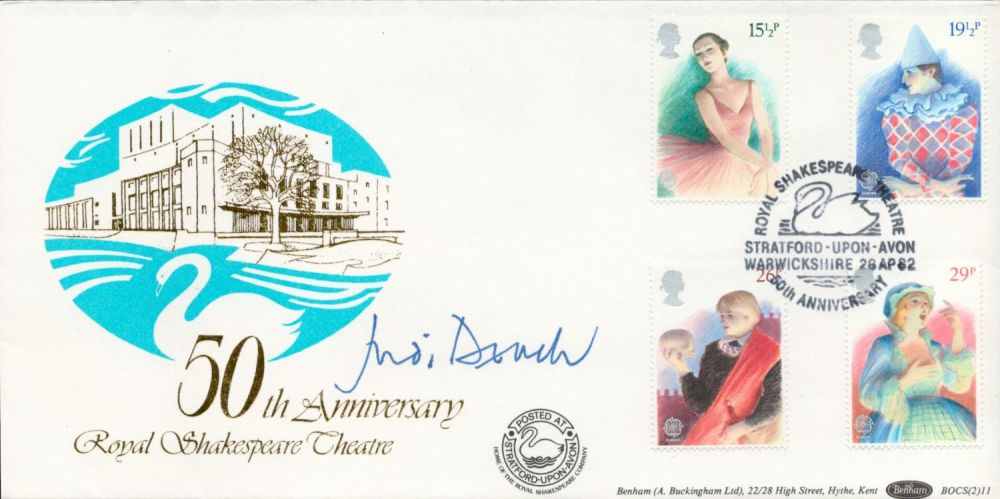 Lot 183: Judi Dench M in James Bond signed 1982...