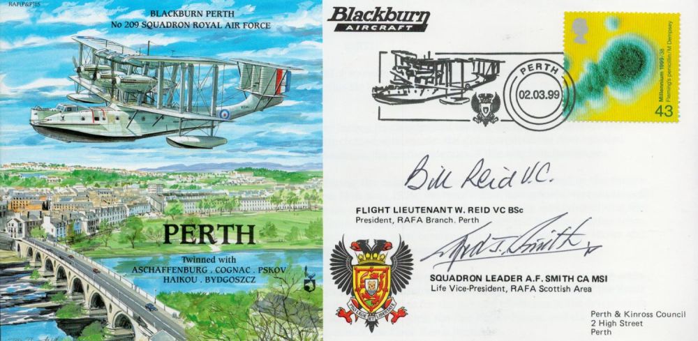 Lot 220: Flight Lieutenant Bill V. C. and Leader Reid...