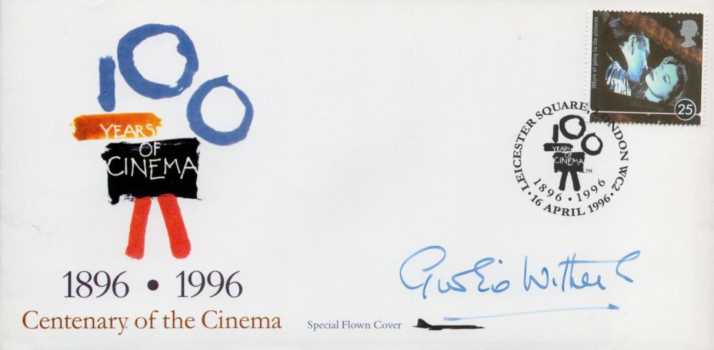 Lot 223: Googie Withers Signed FDC 100 Years of Cinema...
