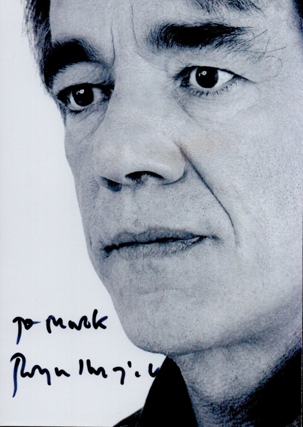 Lot 240: Roger Lloyd Pack Signed Black and White Photo...
