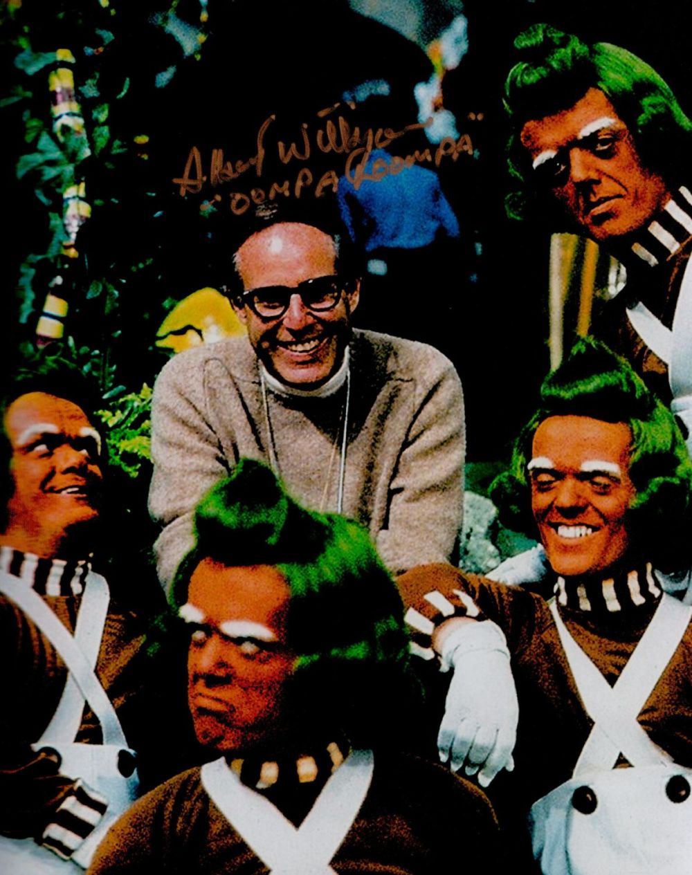 Lot 246: Mel Stuart Signed Colour Photo Director - Willy...