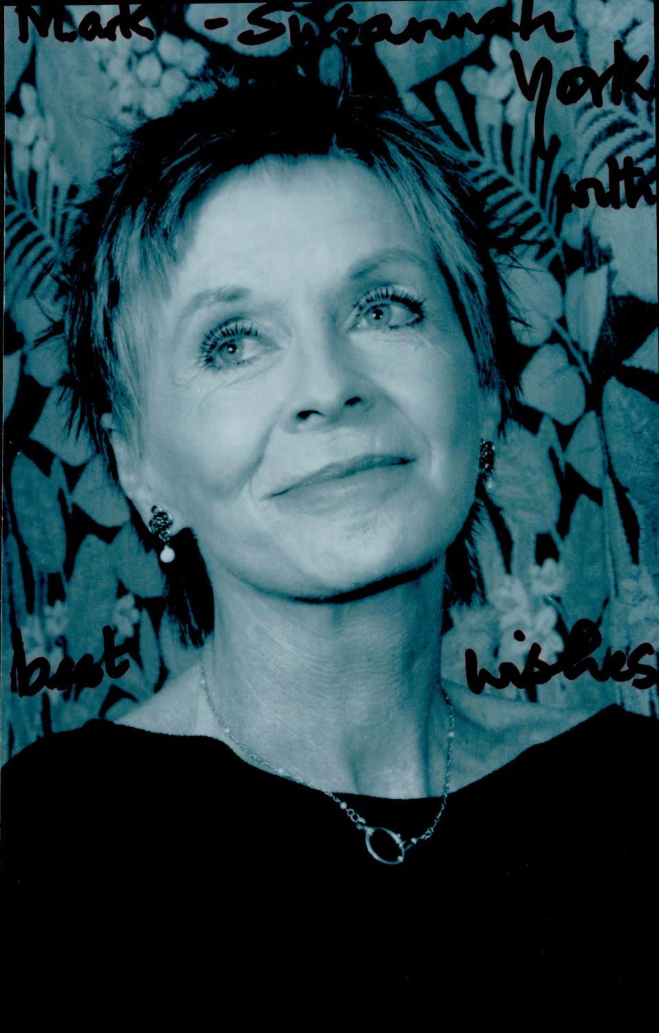 Lot 247: Susannah York Signed Black and White Photo Sportlight...