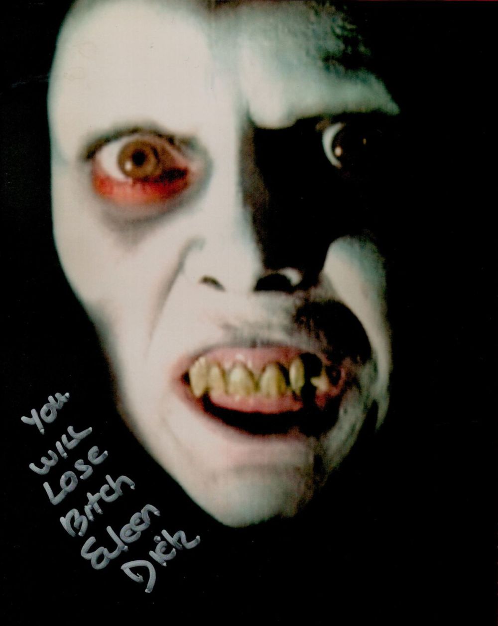 Lot 250: Eileen Dietz Signed Colour Photo You Will Lose...