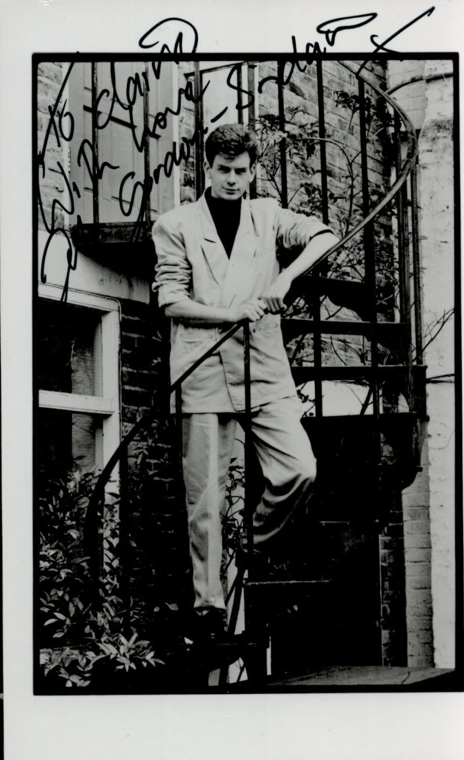 Lot 272: John Gordon Sinclair Signed Back and White Photo...
