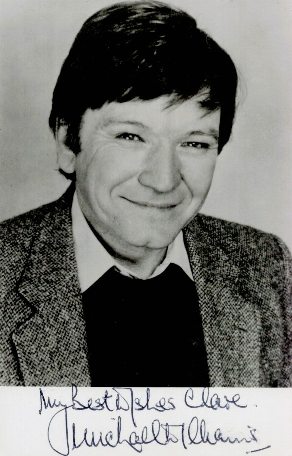 Lot 277: Michael Williams Signed Black and White Photo Actor...