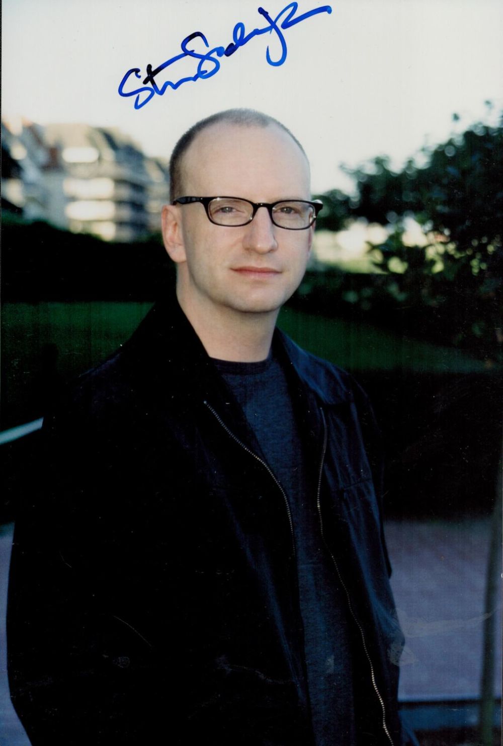 Lot 346: Steve Soderbergh Signed Colour Photo American Film Director...
