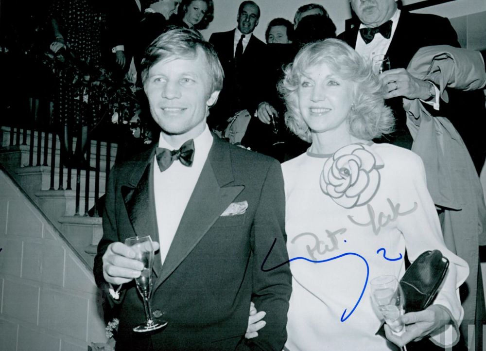 Lot 367: Multi-Signed Michael and Pat York Black and White...