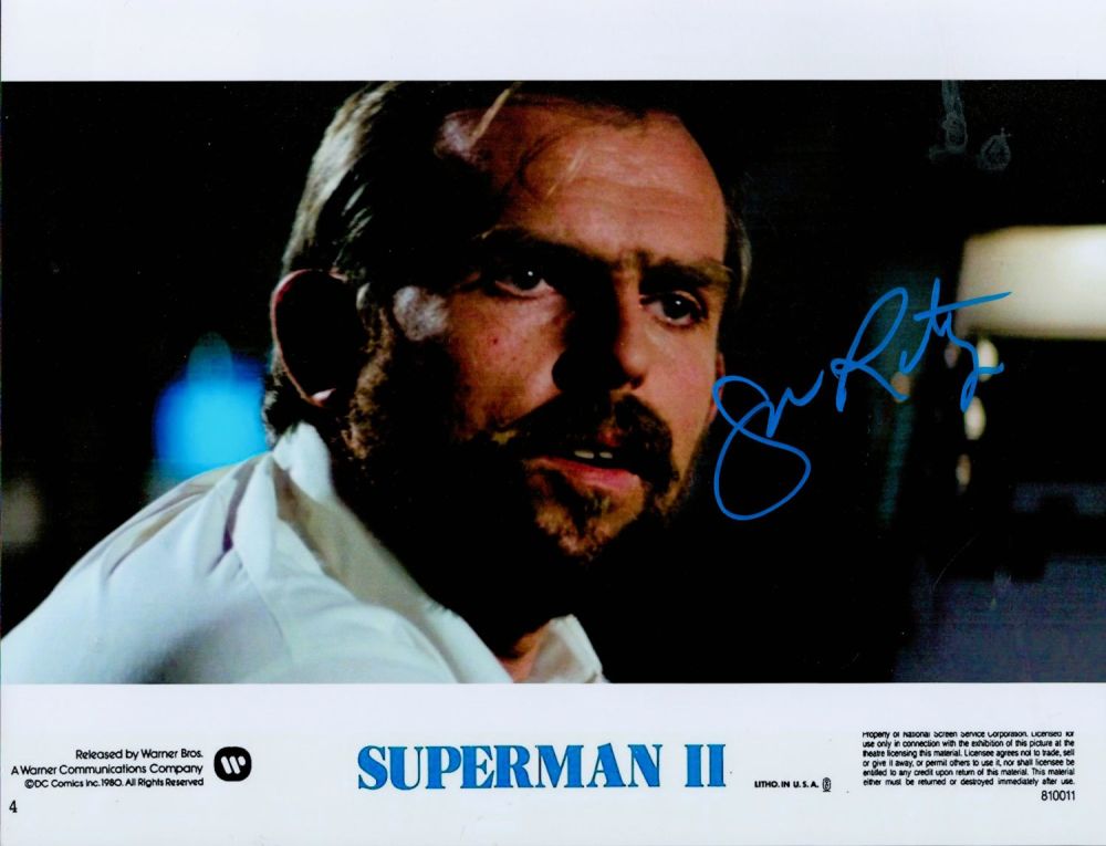 Lot 482: John Ratzenberger signed Superman II 10x8 inch colour...