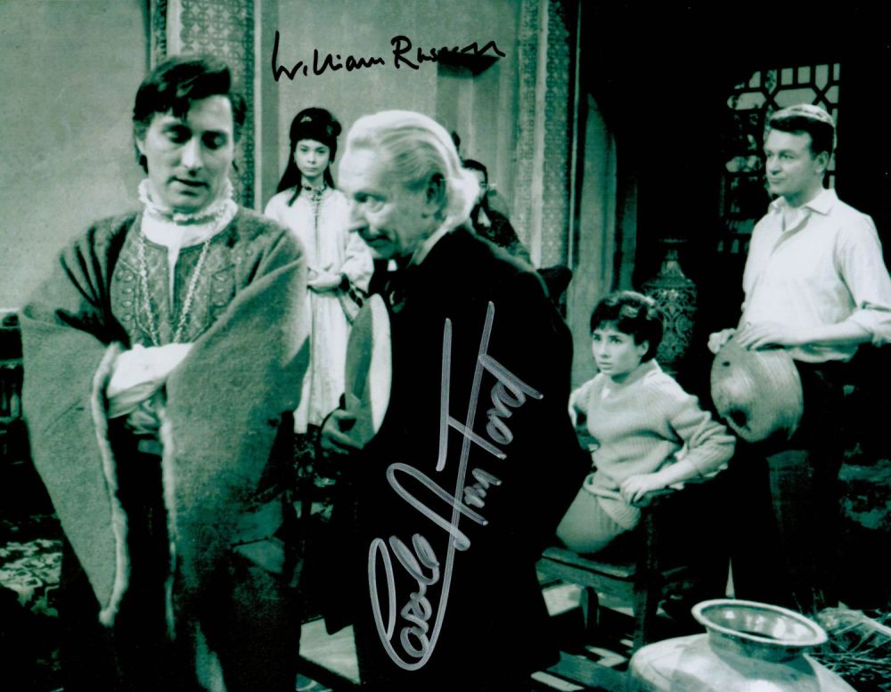 Lot 540: Multi-Signed Carol Anne Ford and William Russell 10x8...
