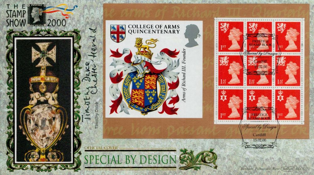 Lot 601: Timothy Duke signed FDC. The Stamp Show 2000....