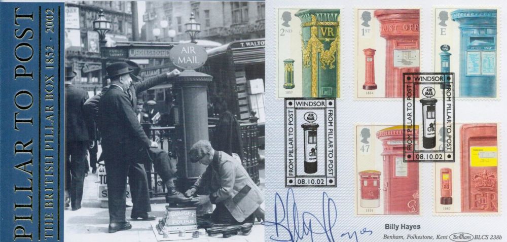 Lot 629: Billy Hayes signed FDC. Pillar to Post. The...