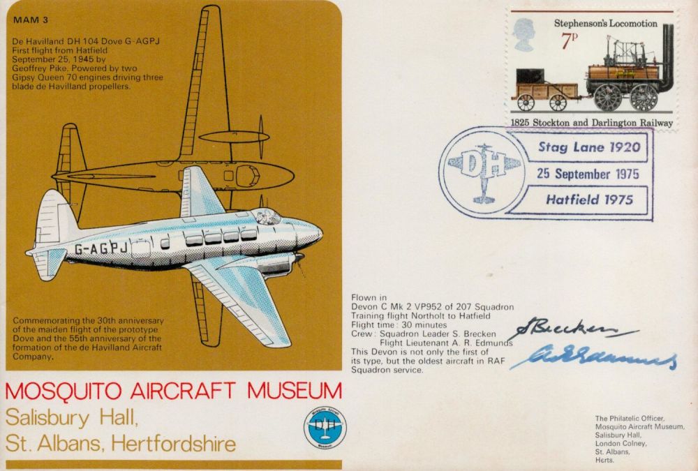 Lot 669: Sqn Ldr S Brecken and Flt Lt A....