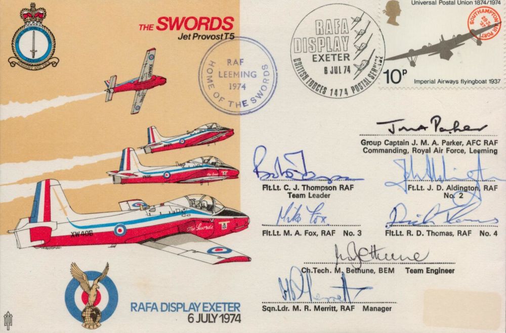 Lot 670: The Swords Jet Provost T5 Display Team Multi...