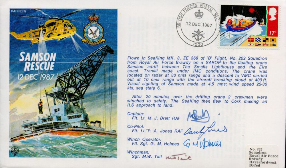 Lot 680: Flt Lt M. J Brett, Flt Lt P....