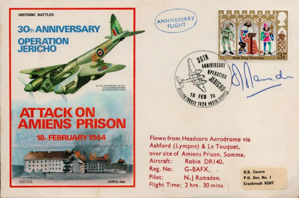 Lot 684: Pilot N. J Ramsden Signed 30th Anniversary of...