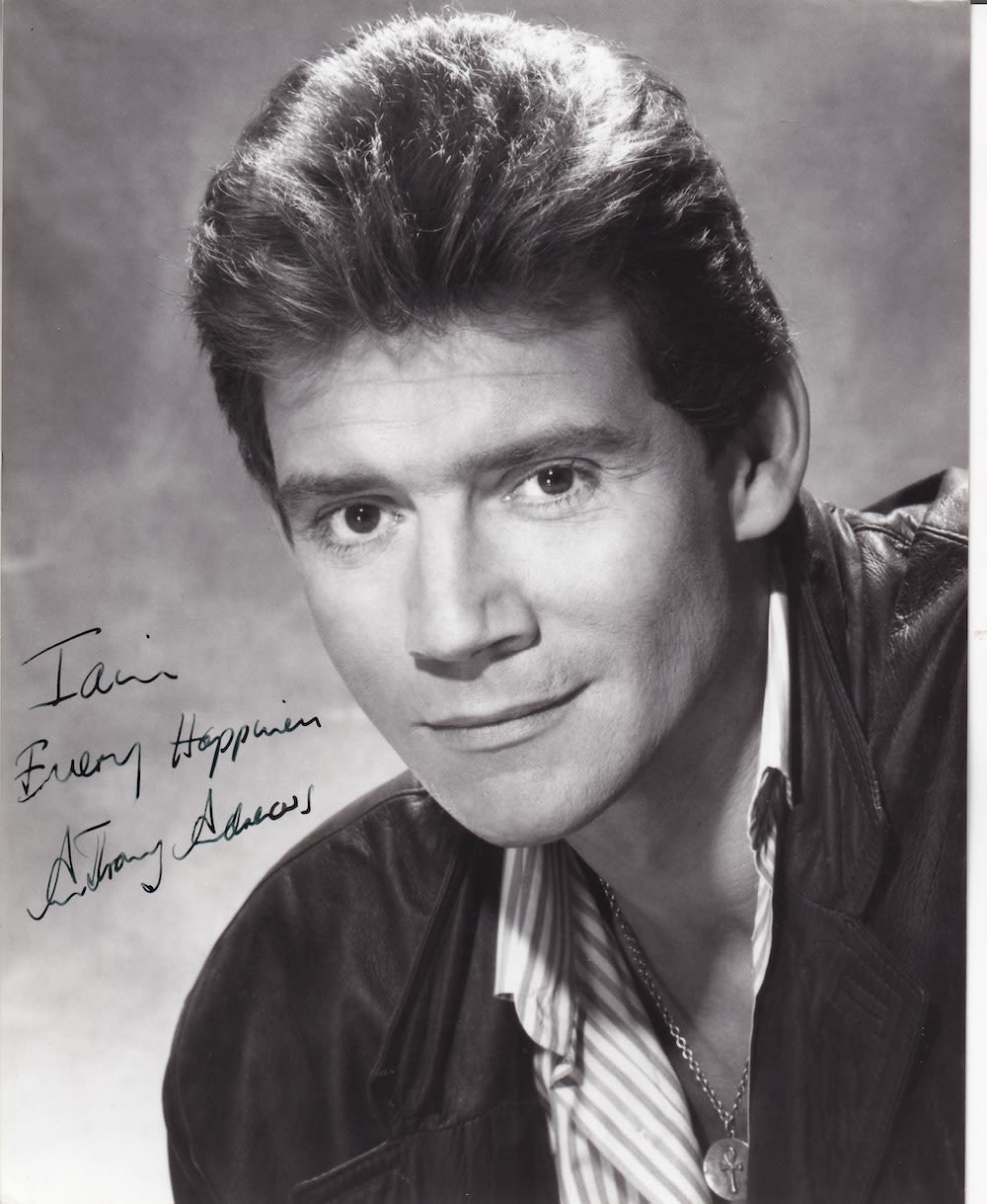 Lot 67: Anthony Andrews, British Stage and Screen Actor Signed...