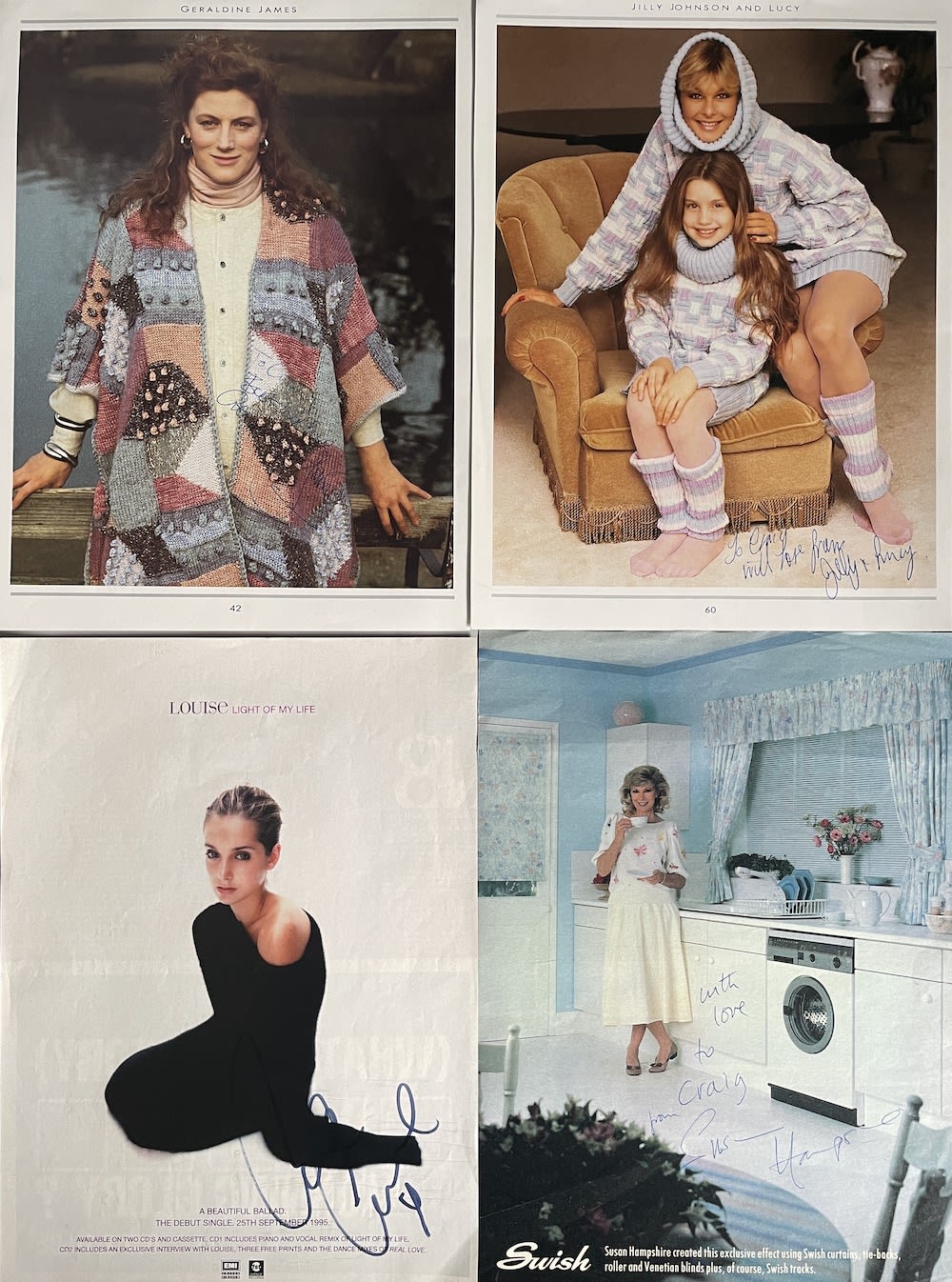 Lot 75: Louise Redknapp, Jilly Johnson, Ruth Madoc, Geraldine Jones...
