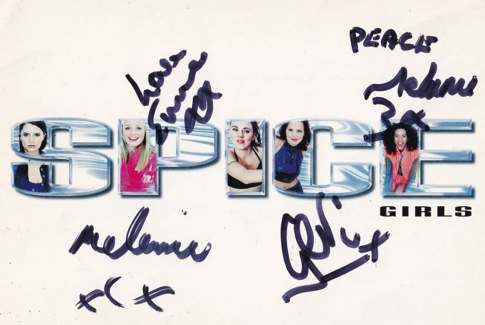 Lot 77: Geri, Mel B, Emma, Mel C, Spice Girls...