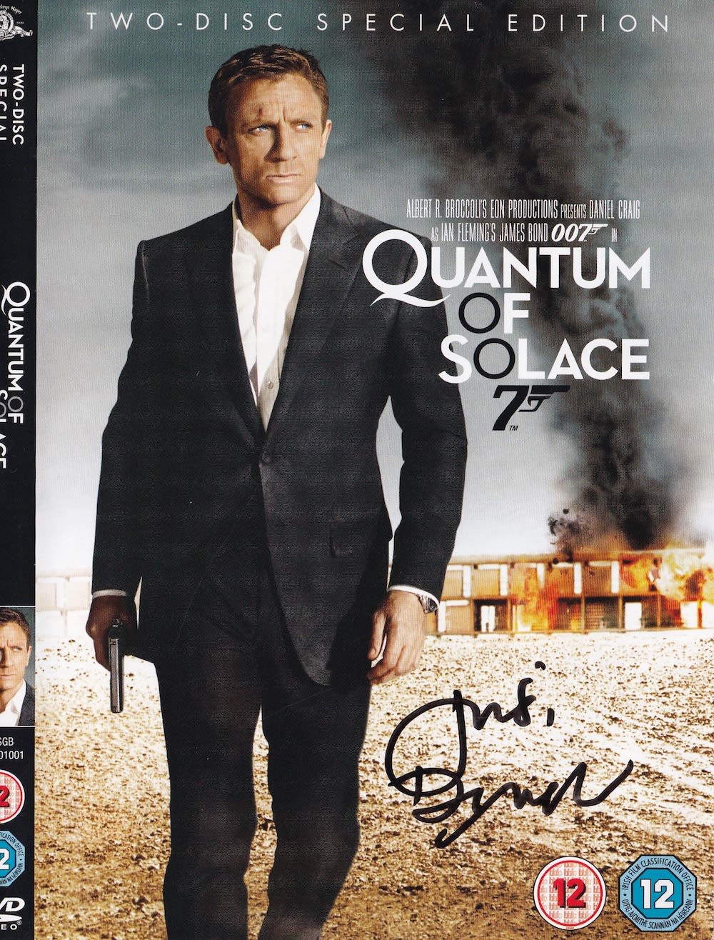 Lot 82: Judi Dench, Quantum of Solace James Bond Actress,...