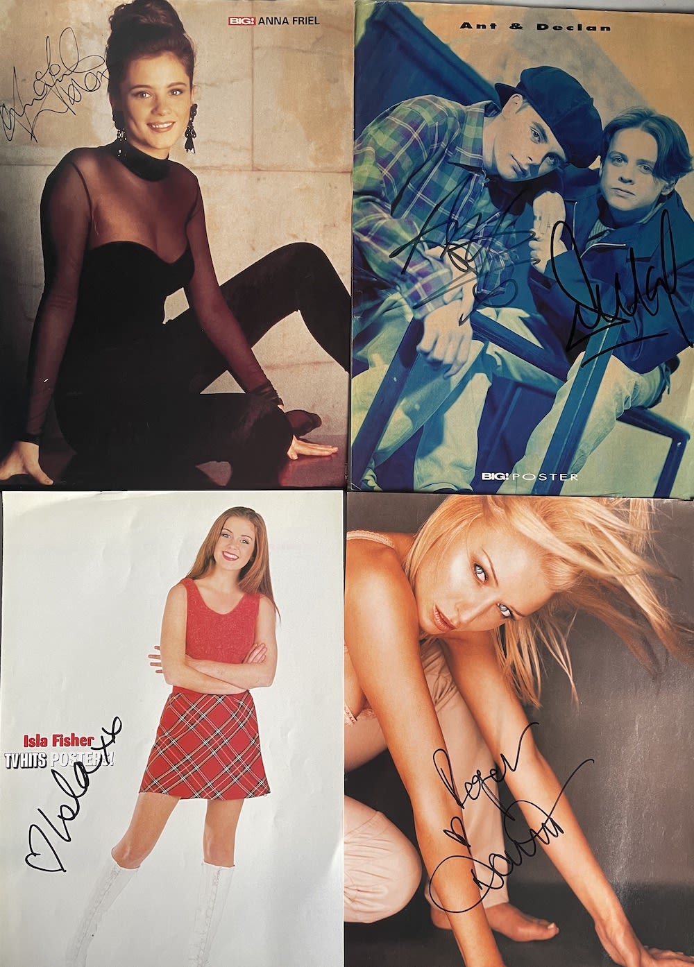 Lot 85: Anna Friel, Ant and Dec, Isla Fisher, Dannii...