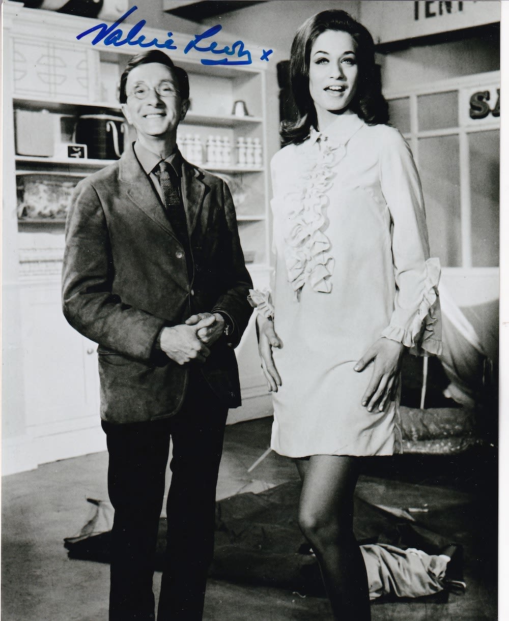 Lot 130: Valerie Leon, Carry on Film Actress signed 10x8...