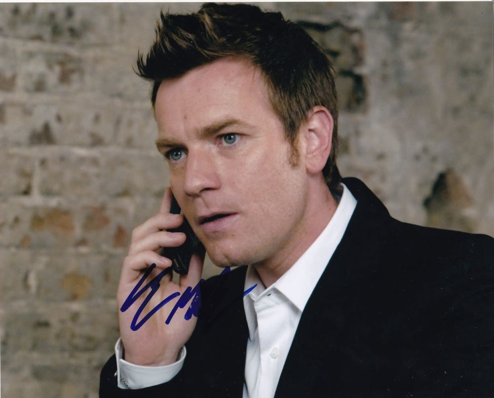 Lot 131: Ewan McGregor, Popular British Actor, signed 10x8 approx...