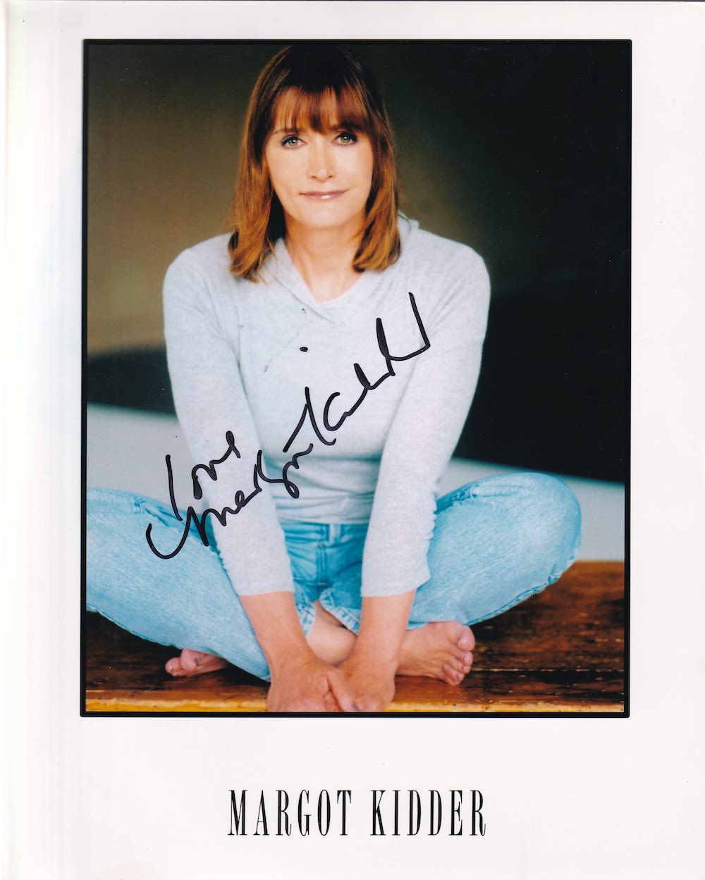 Lot 145: Margot Kidder, Late Great Actress, Superman signed 10x8...