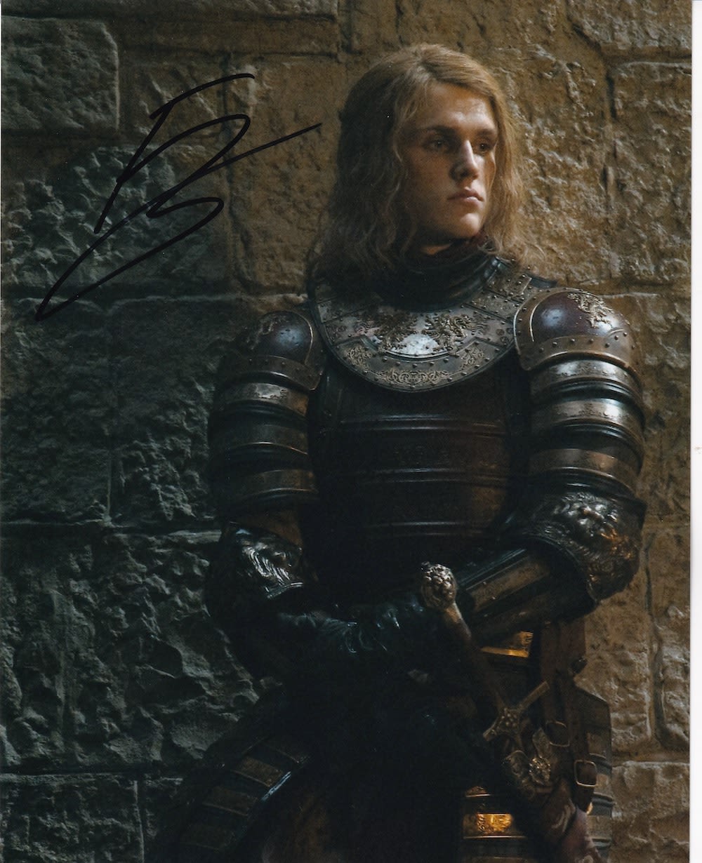 Lot 170: Eugene Simon, Game of Thrones Actor signed 10x8...