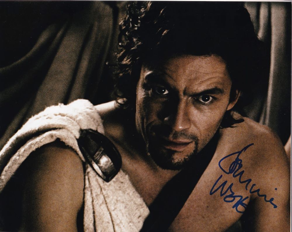 Lot 172: Dominic West, Theron 300 Film Actor signed 10x8...