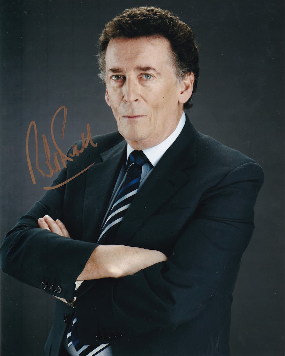 Lot 189: Robert Powell, Great British Actor signed 10x8 approx...