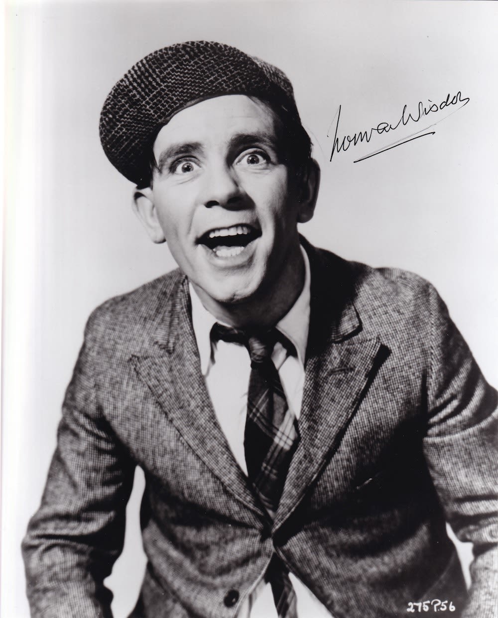Lot 191: Norman Wisdom, Legendary Comedy Entertainer, signed 10x8 approx...