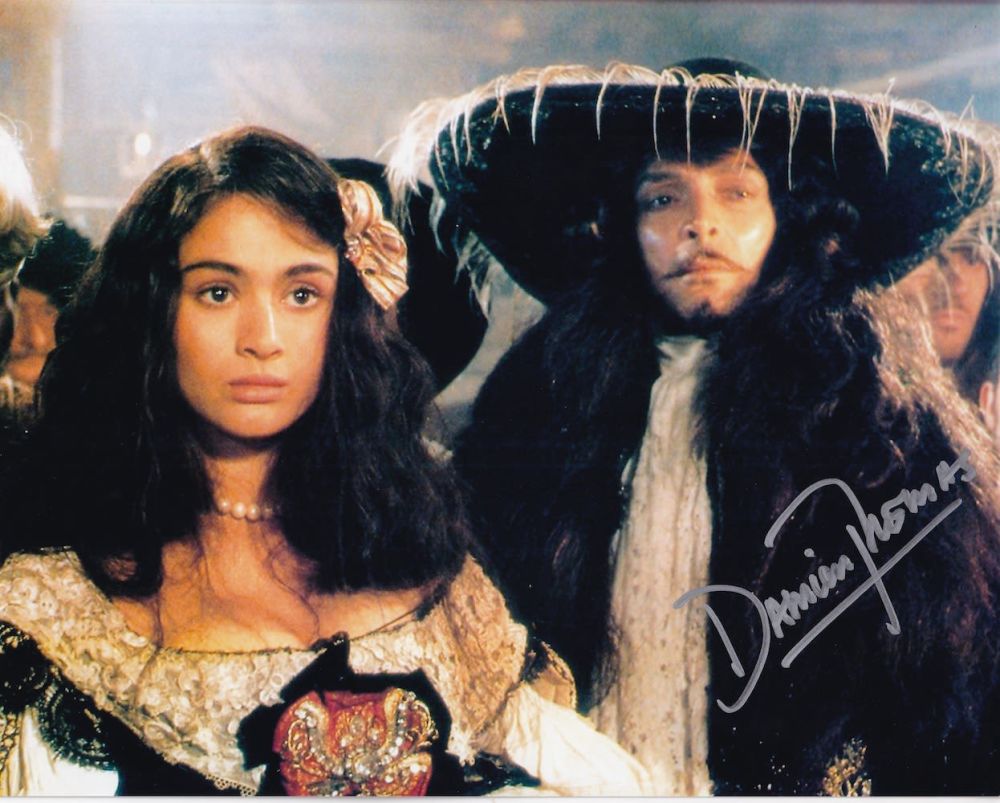 Lot 194: Damian Thomas, Pirates of the Caribbean Actor signed...