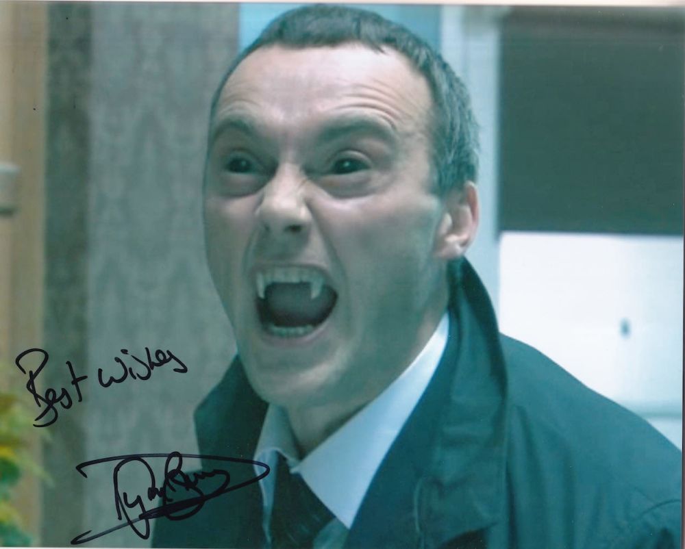 Lot 201: Dylan Brown, Being Human Actor signed 10x8 approx...