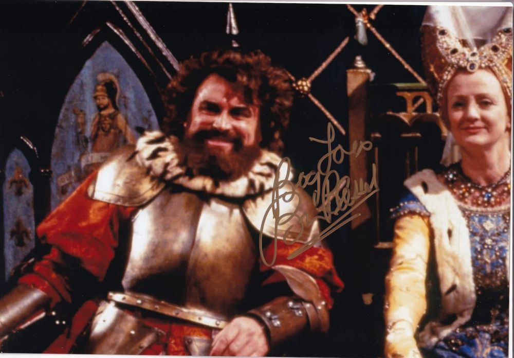Lot 203: Brian Blessed, Great British Actor, signed 10x8 approx...