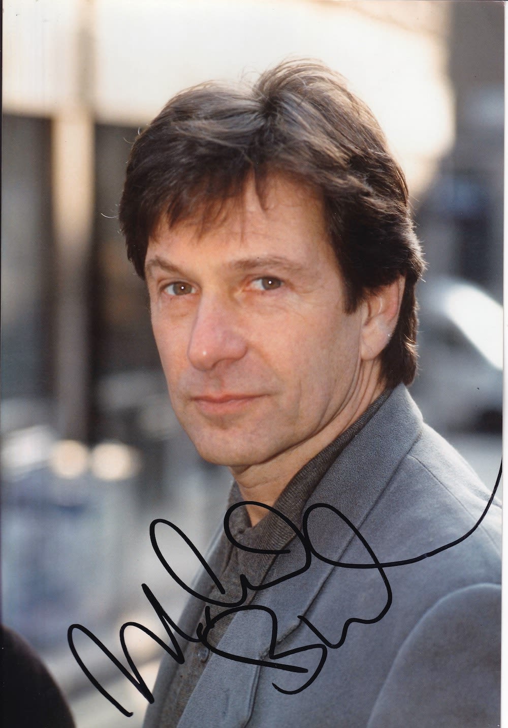 Lot 221: Michael Brandon, Dempsey and Makepeace Actor signed 10x8...