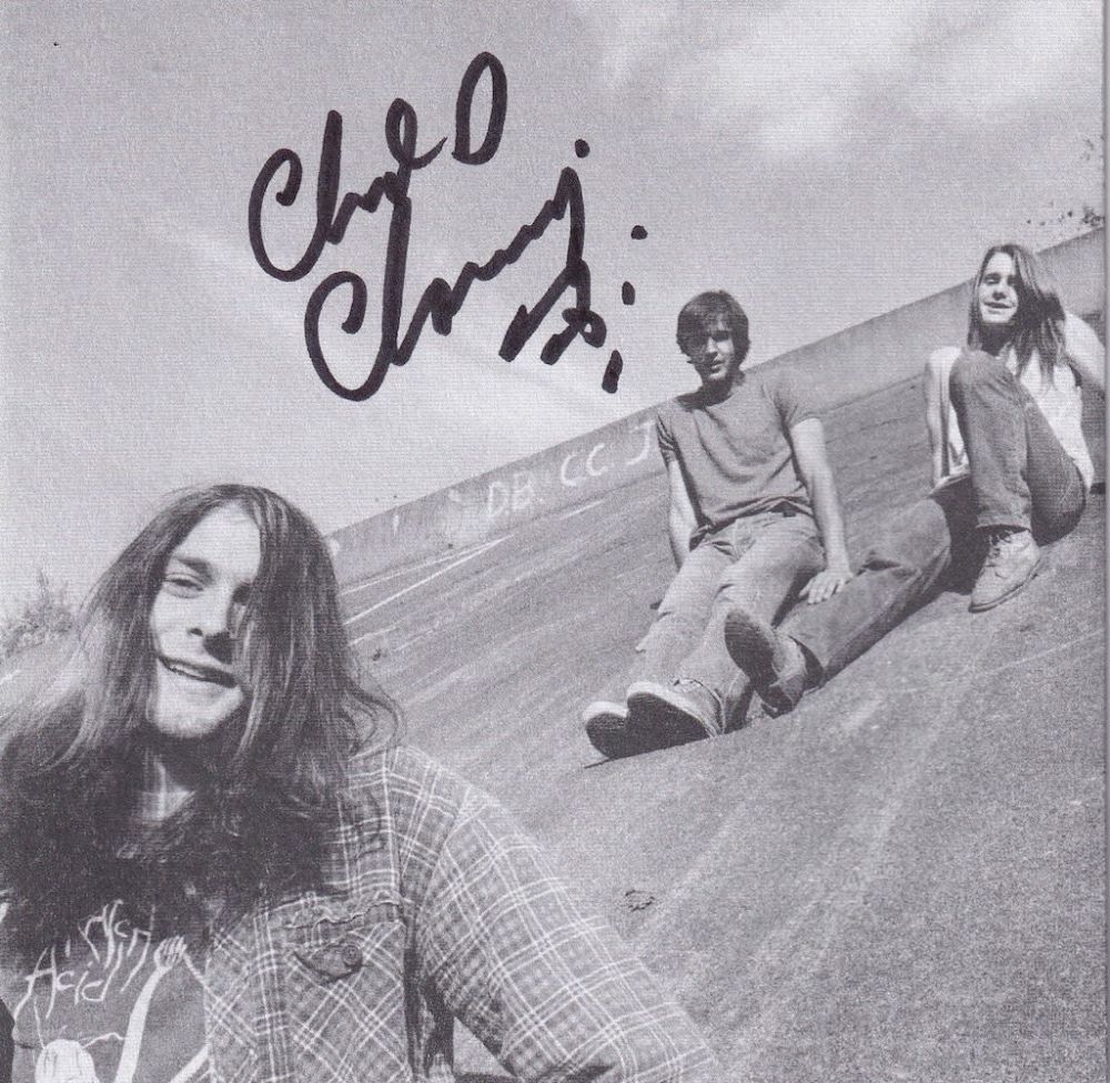 Lot 242: Chad Channing, Nirvana Band Member, Signed CD Insert....