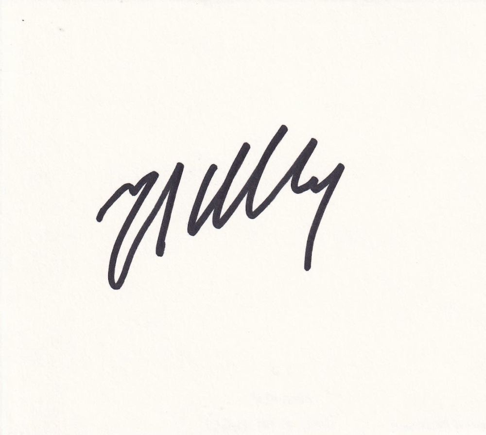 Lot 258: Mark Ordesky, Lord of the Rings Producer, Signed...